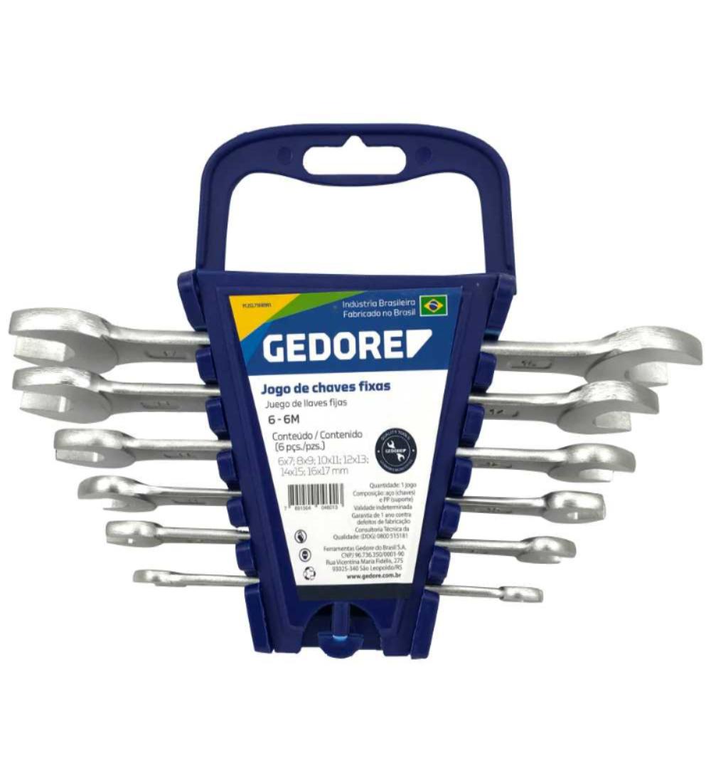 JUEGO DE LLAVES FIJA GEDORE